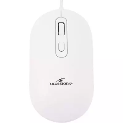 Pack clavier souris filaire - BLUESTORK - KB Mac - Compatible Mac - Blanc Pack clavier souris filaire - BLUESTORK - KB Mac - Compatible Mac - Blanc
