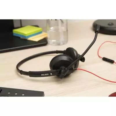 Casque-Micro BLUESTORK MC302 - Polyvalent pour Windows, Mac, Smartphone et Consoles - Télétravail Home Office