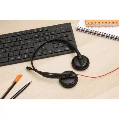 Casque-Micro BLUESTORK MC302 - Polyvalent pour Windows, Mac, Smartphone et Consoles - Télétravail Home Office