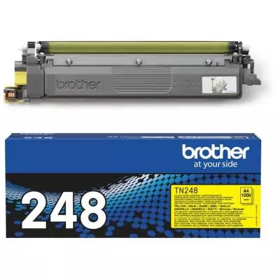 Toner Brother TN248 Jaune - Qualité supérieure pour impressions éclatantes