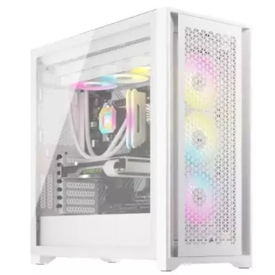 Boîtier PC Corsair iCUE 5000D RGB Airflow - Moyen-tour avec 3 fans AF120 RGB Elite