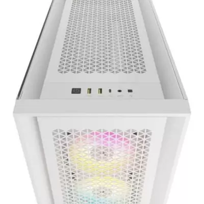 Boîtier PC Corsair iCUE 5000D RGB Airflow - Moyen-tour avec 3 fans AF120 RGB Elite