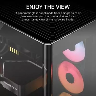 Boîtier PC CORSAIR FRAME 4500X RS-R ARGB Noir - Design élégant, 2 radiateurs