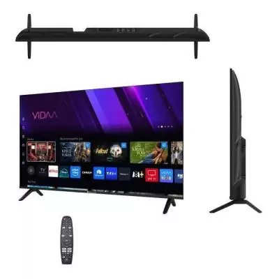 TV LED QLED - CONTINENTAL EDISON - 50“ (127 cm) - 3xHDMI - 2xUSB - Noir - CELED50SVQLD25B6