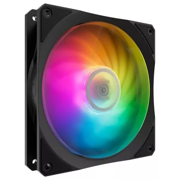 Ventilateur PC - COOLER MASTER - Mobius 140P ARGB - 14 cm - 1900 tr/min - Noir