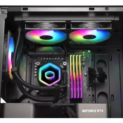 Refroidissement PC - COOLER MASTER - MLW-D24M-A18PA-R1 - MasterLiquid 240 Core II ARGB Refroidissement PC - COOLER MASTER - MLW-D24M-A18PA-R1 - MasterLiquid 240 Core II ARGB