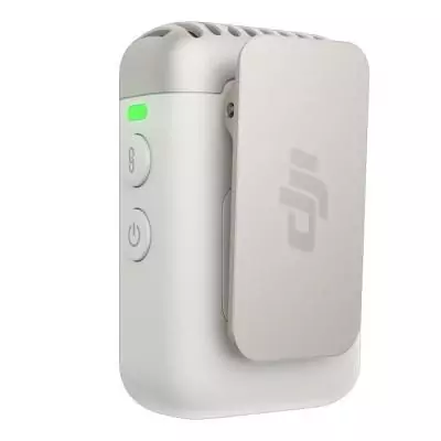 Émetteur sans fil - DJI - Mic 2 - Pearl White - Audio HD - Enregistrement 32 bits