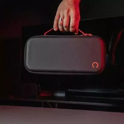 Housse de protection et transport - KONIX - Console Nintendo Switch 2 - Filet rangement accessoires - 8 compartiments jeux - Noi Housse de protection et transport - KONIX - Console Nintendo Switch 2 - Filet rangement accessoires - 8 compartiments jeux - Noi