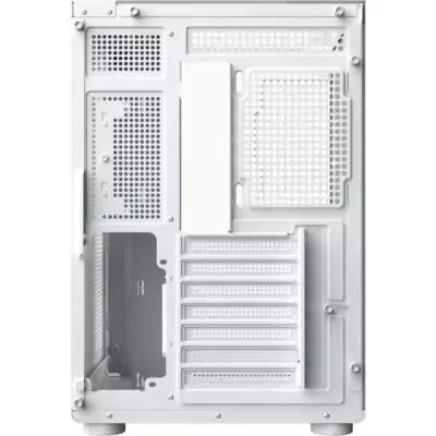 Boîtier PC sans alimentation - XIGMATEK - Aqua Compact Arctic - Cube - Format ATX - 4x120mm A-RGB inclus - Blanc