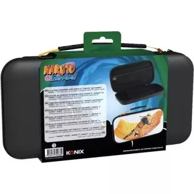 Housse de protection et transport - KONIX - Naruto Shippuden Nintendo Switch 2 - Rangement accessoires - Motif Naruto - Blanc Housse de protection et transport - KONIX - Naruto Shippuden Nintendo Switch 2 - Rangement accessoires - Motif Naruto - Blanc
