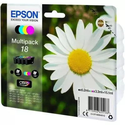 Pack cartouches d'encre Epson PAQUERETTE 4CL - Qualité d'impression exceptionnelle