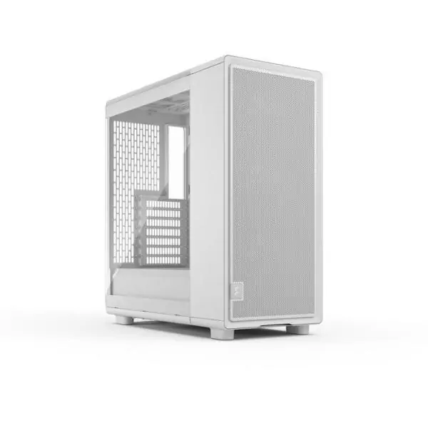 Boîtier PC - Fractal Design - FD-C-EPO1A-03 - Blanc - Verre trempé - Refroidissement haute performance - 3 ventilateurs Moment