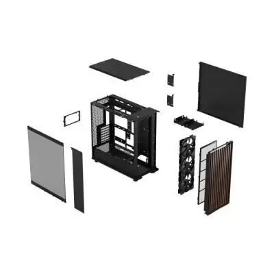 Boîtier PC - FRACTAL DESIGN - North XL RC Charcoal Black TG - Noir - ATX - USB 3.1 Gen 2 Type-C - 2xUSB 3.0 Boîtier PC - FRACTAL DESIGN - North XL RC Charcoal Black TG - Noir - ATX - USB 3.1 Gen 2 Type-C - 2xUSB 3.0