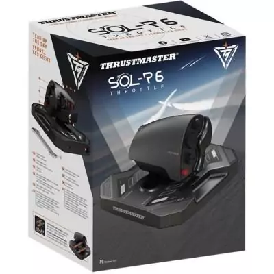 Manette des gaz - THRUSTMASTER - Sol-R 6 THROTTLE - Systeme SMART - Compatible Windows 10/11 Manette des gaz - THRUSTMASTER - Sol-R 6 THROTTLE - Systeme SMART - Compatible Windows 10/11