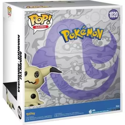 Figurine Funko Pop! Jumbo Games Pokémon Mimikyu 1020 - Collectionnez ce personnage culte en version géante! Figurine Funko Pop! Jumbo Games Pokémon Mimikyu 1020 - Collectionnez ce personnage culte en version géante!