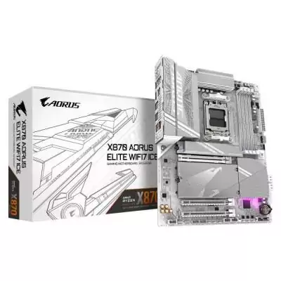 Carte mère GIGABYTE X870 A ELITE WF7 ICE - Performances ultimes Carte mère GIGABYTE X870 A ELITE WF7 ICE - Performances ultimes