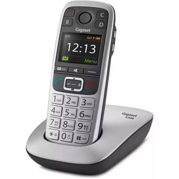 Gigaset Téléphone sans fil dect silver - giga e 560 silver