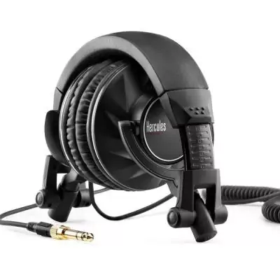HERCULES HDP DJ60 - Casque Audio Circum-aural - Isolation de bruit - Noir HERCULES HDP DJ60 - Casque Audio Circum-aural - Isolation de bruit - Noir