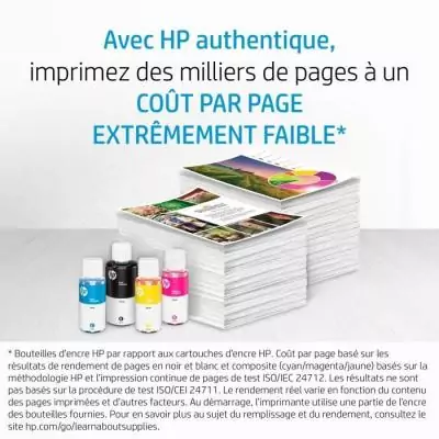 Encre magenta HP 31 authentique 70 mL (1VU27AE) pour HP Smart Tank - Couleur vibrante pour une impression de qualité