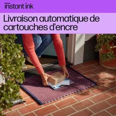 Imprimante HP Envy 6130e Jet d'encre: Couleur, Copie Scan - 3 mois Instant Ink inclus - HP+