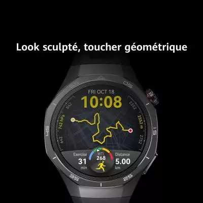 Montre connectée - HUAWEI - Watch GT 5 PRO - 46 mm - Noir