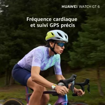 Montre connectée - HUAWEI - Watch GT6 - 46 mm - Noir Montre connectée - HUAWEI - Watch GT6 - 46 mm - Noir