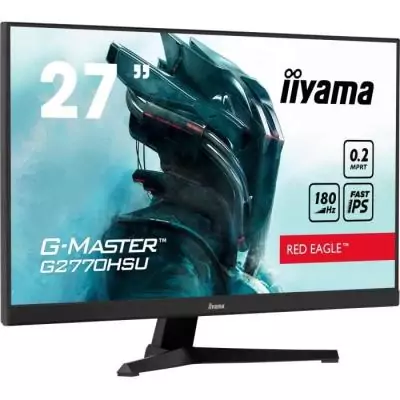 Ecran PC Gamer Incurvé - IIYAMA - 27 - FHD - 100Hz - Dalle IPS - 0,8ms - G2770HSU-B6