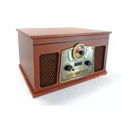 INOVALLEY RETRO10E-BTH-N - Chaîne Hi-fi rétro - Connectivité bluetooth, USB, Vinyles, CD, K7 audio, Radio FM, Aux-In - Bois v INOVALLEY RETRO10E-BTH-N - Chaîne Hi-fi rétro - Connectivité bluetooth, USB, Vinyles, CD, K7 audio, Radio FM, Aux-In - Bois v