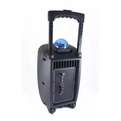 INOVALLEY KA116BOWL - Enceinte lumineuse Bluetooth 450W - Fonction Karaoké - Boule kaléidoscope LED multicolore - Port USB INOVALLEY KA116BOWL - Enceinte lumineuse Bluetooth 450W - Fonction Karaoké - Boule kaléidoscope LED multicolore - Port USB