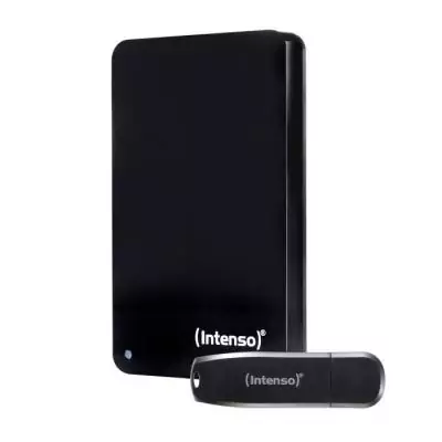 Disque dur 2,5 portable - HDD 3.2 + USB - INTENSO - 1 To + 64 Go