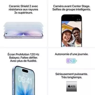 iPhone 17 512Go Noir: La puissance ultime entre vos mains!