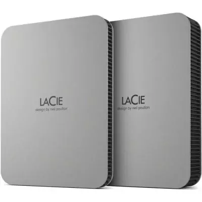 Disque dur externe - LACIE - Mobile Drive STLP2000400 - 2 To - 2,5 - 3.2 Gen 1 - Argent