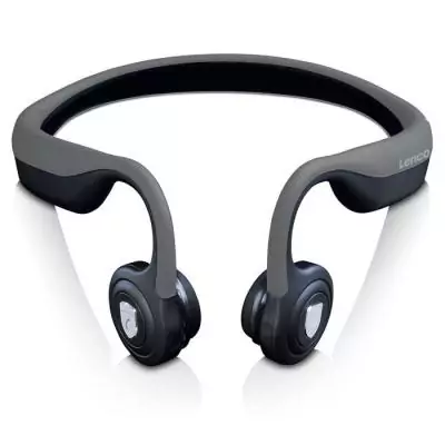 Lenco HBC-200 - Casque Bluetooth a conduction osseuse - Noir