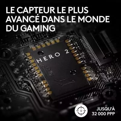 Souris gamer sans fil Logitech G Pro X Superlight 2 Lightspeed - Noir - Légère et réactive Souris gamer sans fil Logitech G Pro X Superlight 2 Lightspeed - Noir - Légère et réactive