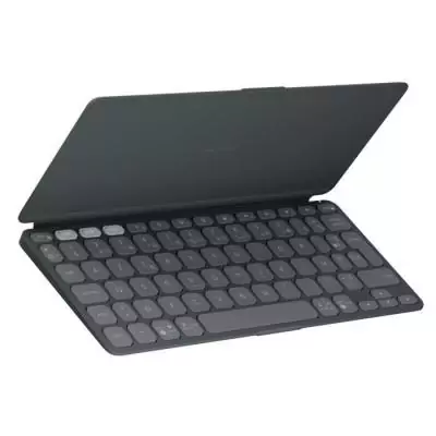 Etui clavier - Logitech - Keys to go 2- AZERTY - Universel - Graphite