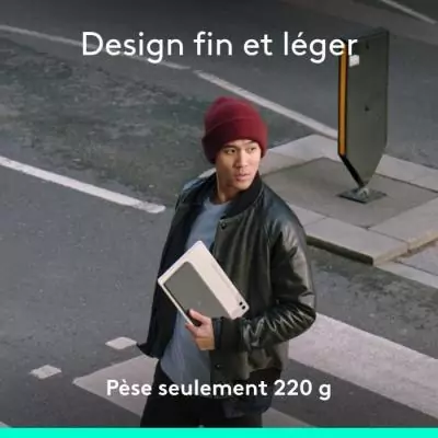 Etui clavier - Logitech - Keys to go 2- AZERTY - Universel - Graphite Etui clavier - Logitech - Keys to go 2- AZERTY - Universel - Graphite