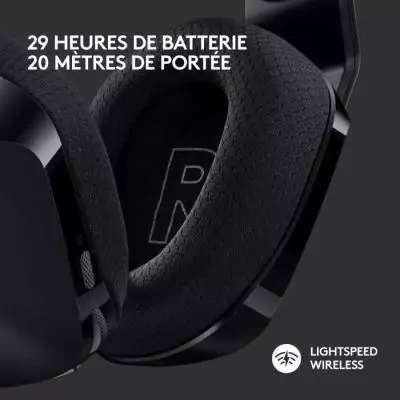Casque gamer sans fil Logitech G733 Lightspeed - Conçu pour PS5, PS4, PC, et MAC