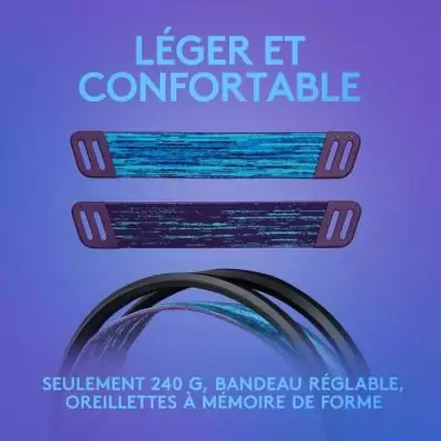 Casque Gamer Logitech G335 - Filaire pour PS5, PS4, Xbox, Switch, PC