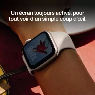 Apple Watch SE 3 GPS 40mm Starlight Aluminium - Sport Band S/M Montre Connectée Apple Watch SE 3 GPS 40mm Starlight Aluminium Ap Apple Watch SE 3 GPS 40mm Starlight Aluminium - Sport Band S/M Montre Connectée Apple Watch SE 3 GPS 40mm Starlight Aluminium Ap