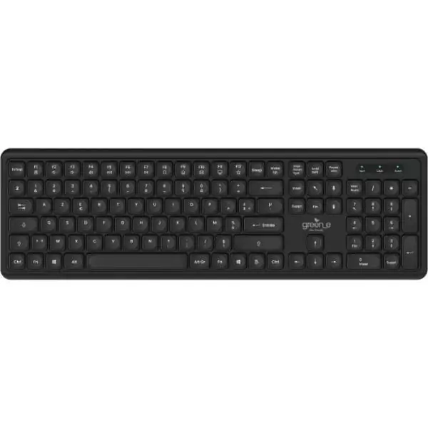 Clavier filaire écologique - MOBILITY - USB-A - Noir