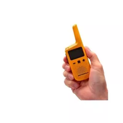 Talkies-walkies MOTOROLA TALKABOUT T72 - Jaune - Portée 8 km - PMR446 - 16 canaux - 121 codes