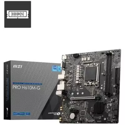 Carte mère MSI PRO H610M-G : Performances Intel LGA 1700 ! Carte mère MSI PRO H610M-G : Performances Intel LGA 1700 !