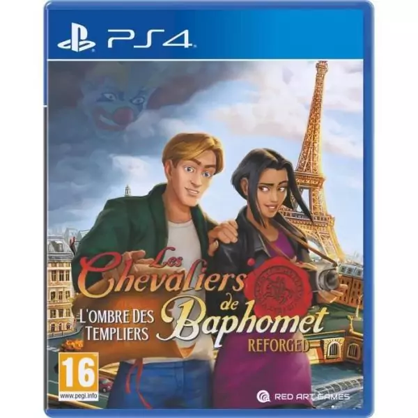 Les Chevaliers de Baphomet - L'Ombre des Templiers :&nbsp;Reforged - Jeu PS4