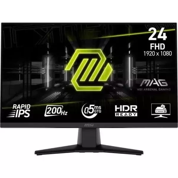 Ecran PC Gamer - MSI - 24 - FHD - 200Hz - Dalle IPS - 0,5ms - MAG242F