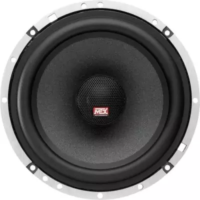 MTX TX665C Haut-parleurs voiture Coaxiaux 16,5cm 2 voies 90W RMS 4 Châssis alu Tweeters néodyme dôme soie Membrane pulpe cél