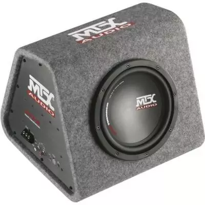 Caisson de grave amplifié - MTX AUDIO - RTP8 - 120W RMS - Subwoofer 20cm - Télécommande EBC