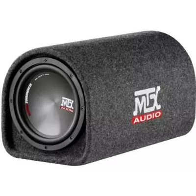 Caisson tube actif avec subwoofer - MTX AUDIO - RTT8P - 20cm reflex et ampli Classe-D 120W RMS filtre actif et télécommande