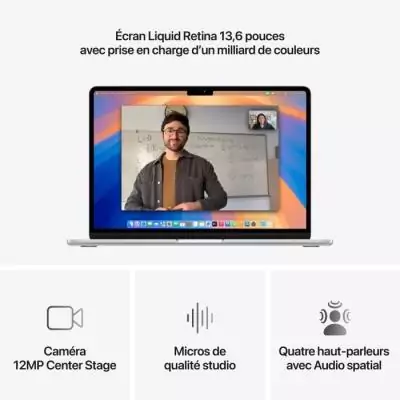 Découvrez l'Incroyable MacBook Air M4 13,6" (2025) - 16Go RAM - 512Go SSD - CPU 10 coeurs - GPU 10 coeurs - Argent