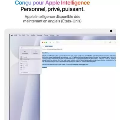 Nouvel Apple iMac 24 Argent 256Go SSD 16Go RAM - Performances incroyables