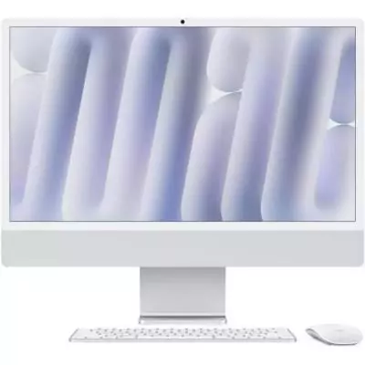 Nouvel Apple iMac 24 pouces Argent (2024) - Performances exceptionnelles 4,5K